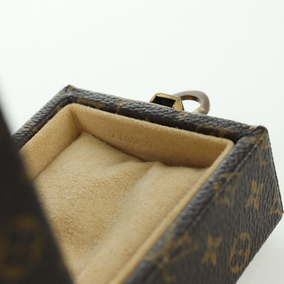 LOUIS VUITTON Monogram Eccrine Declaration Jewelry Box M21010 LV Auth LNZ845V