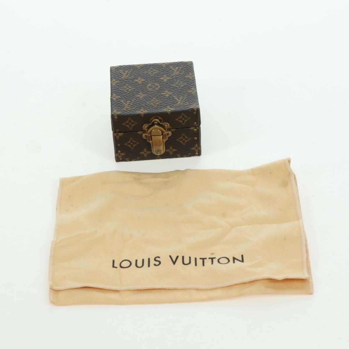 LOUIS VUITTON Monogram Eccrine Declaration Jewelry Box M21010 LV Auth LNZ845V