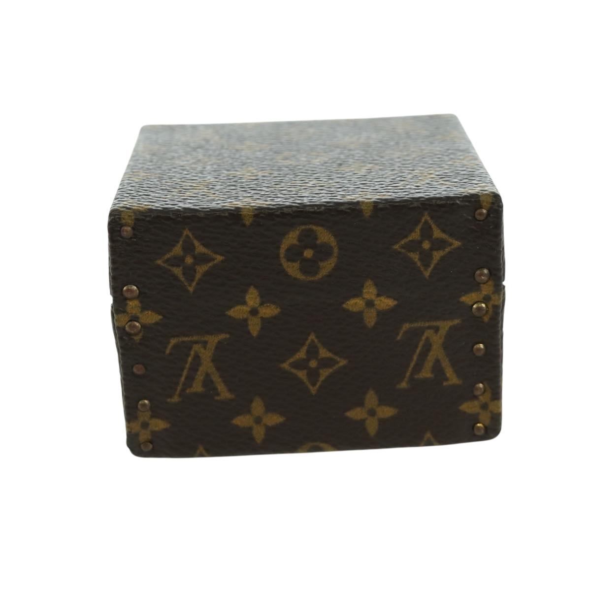 LOUIS VUITTON Monogram Eccrine Declaration Jewelry Box M21010 LV Auth LNZ845V