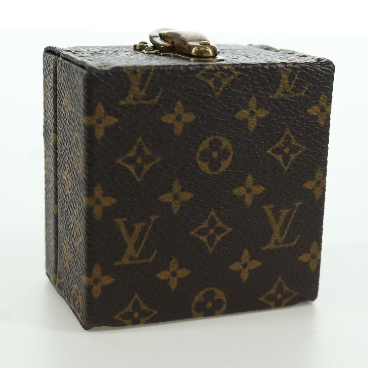 LOUIS VUITTON Monogram Eccrine Declaration Jewelry Box M21010 LV Auth LNZ845V