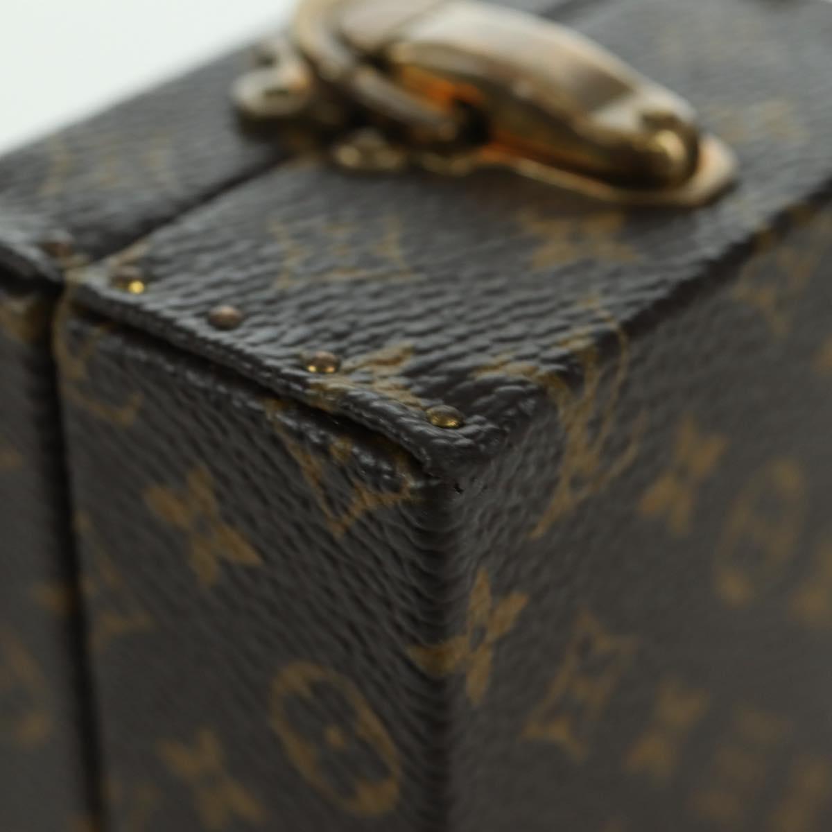 LOUIS VUITTON Monogram Eccrine Declaration Jewelry Box M21010 LV Auth LNZ845V