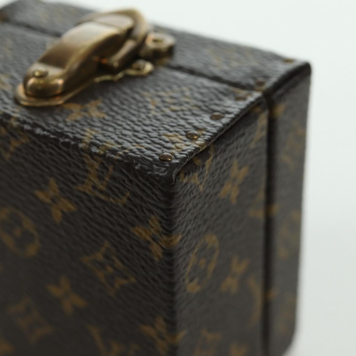 LOUIS VUITTON Monogram Eccrine Declaration Jewelry Box M21010 LV Auth LNZ845V