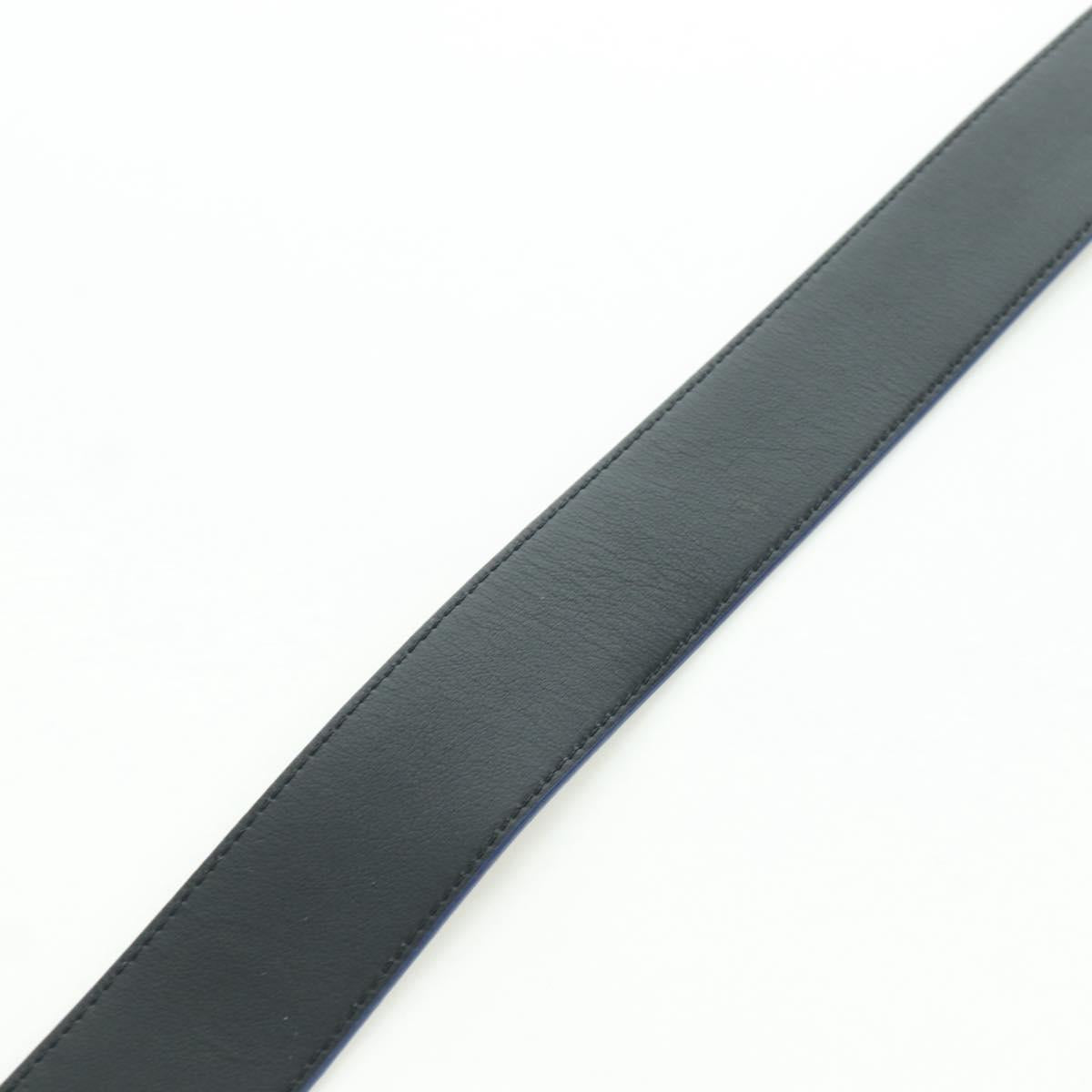 LOUIS VUITTON Damier Graphite Ceinture LV Printed Initials 40.2"" Auth LNZ847M