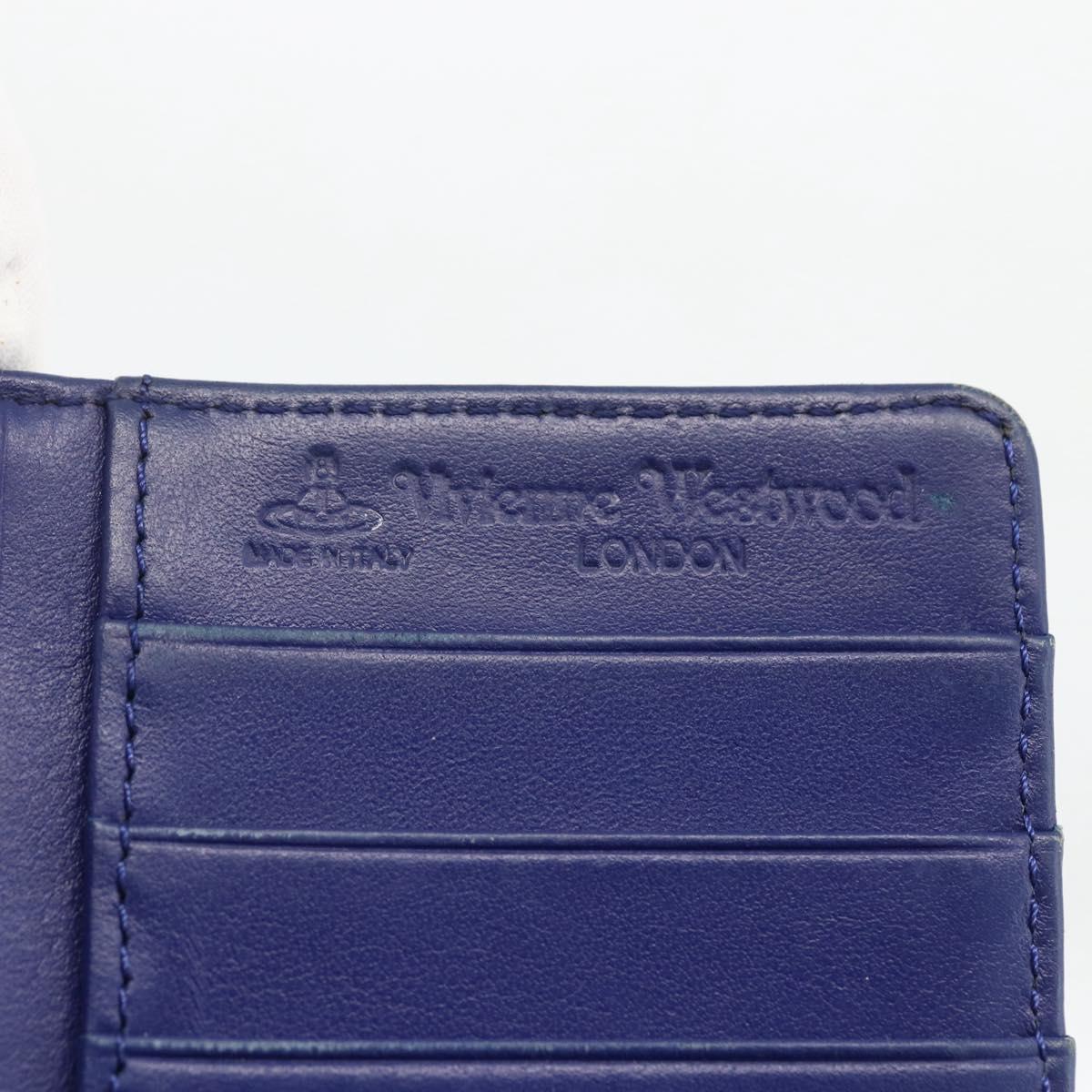 Vivienne Westwood Long Wallet PVC Multicolor Gold Auth LNZ856