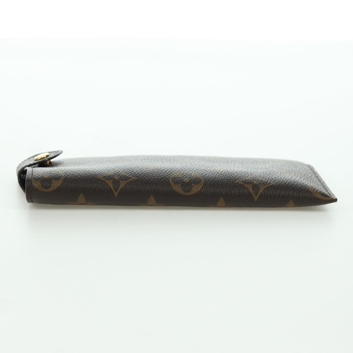 LOUIS VUITTON Monogram Etui Lunette MM Glasses Case M66544 LV Auth LNZ858V
