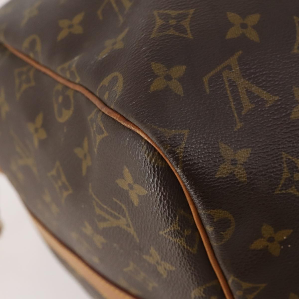 LOUIS VUITTON Monogram Keepall Bandouliere 55 Boston Bag M41414 LV Auth LNZ866
