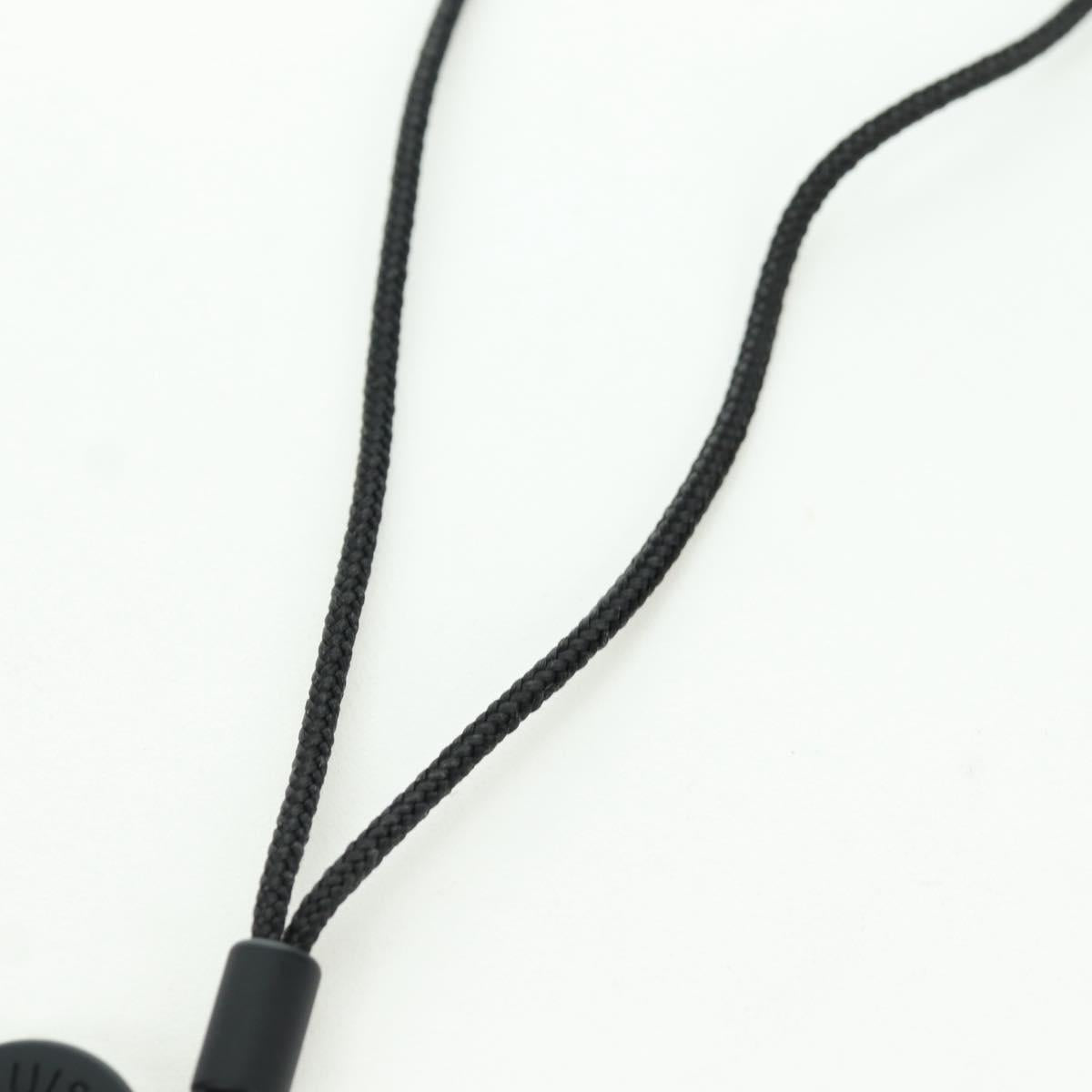 LOUIS VUITTON Collier Charms On The Go Necklace Black M63647 LV Auth LNZ880M