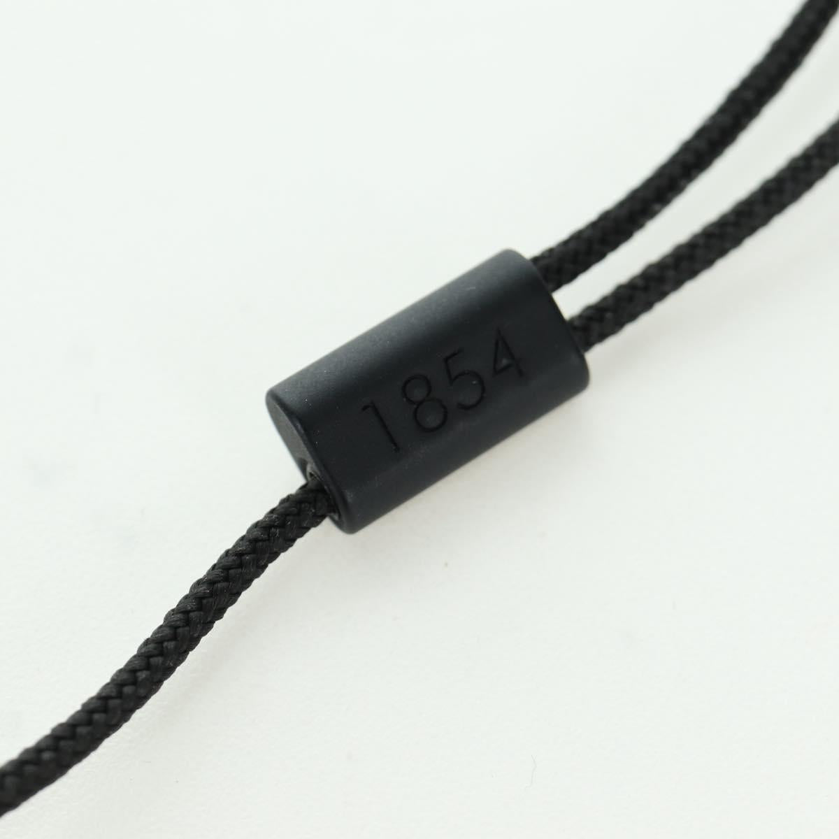 LOUIS VUITTON Collier Charms On The Go Necklace Black M63647 LV Auth LNZ880M