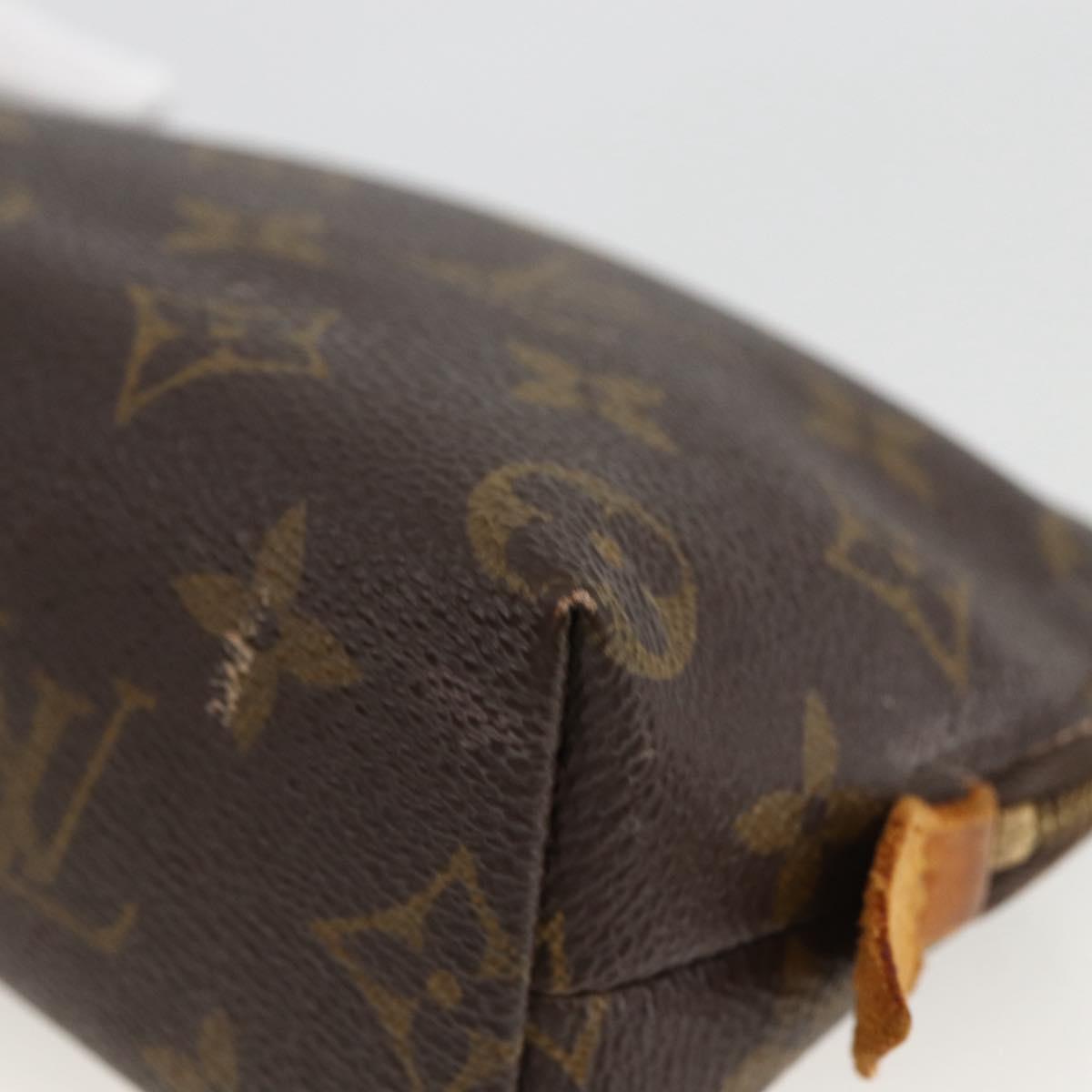 LOUIS VUITTON Monogram Pochette Cosmetic PM Pouch M43998 LV Auth LNZ963
