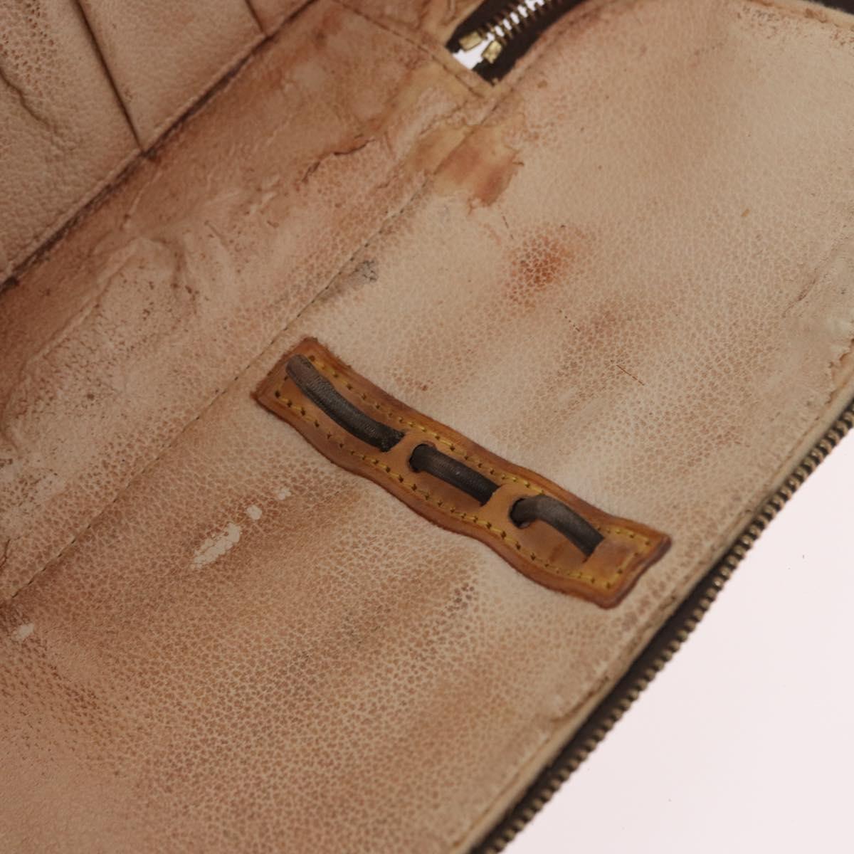LOUIS VUITTON Monogram Trousse Blush GM Cosmetic Pouch M47505 LV Auth LNZ964