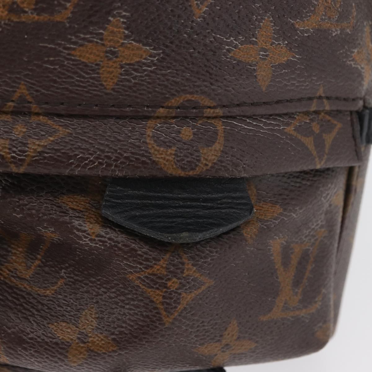LOUIS VUITTON Monogram Palm Springs MINI Backpack M44873 LV Auth LNZ966