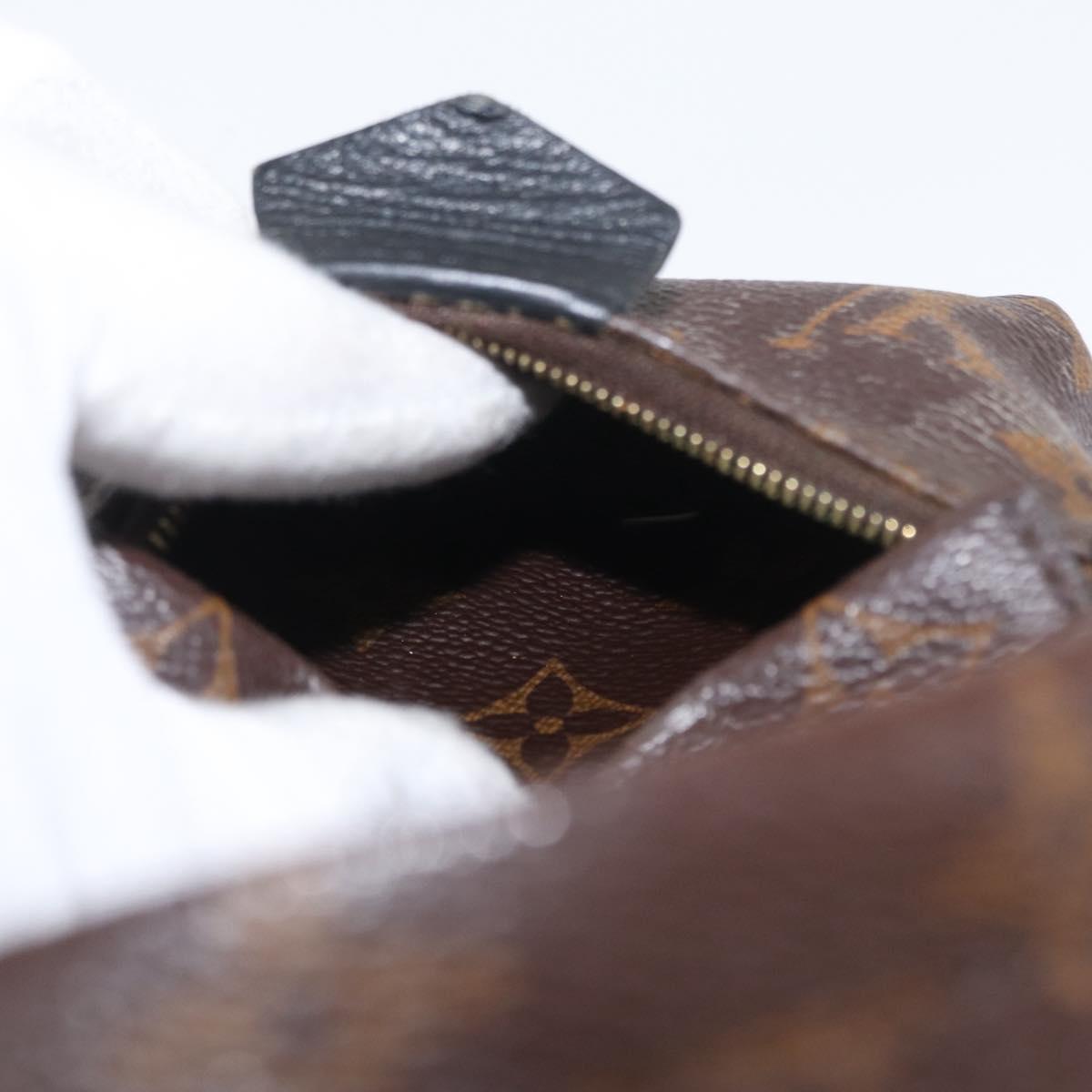 LOUIS VUITTON Monogram Palm Springs MINI Backpack M44873 LV Auth LNZ966