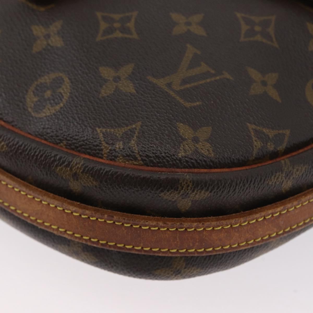 LOUIS VUITTON Monogram Jeune Fille GM Shoulder Bag M51225 LV Auth LNZ985