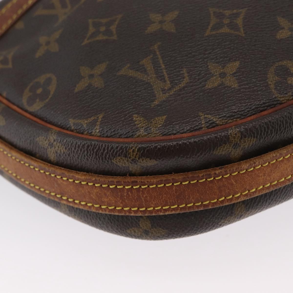 LOUIS VUITTON Monogram Jeune Fille GM Shoulder Bag M51225 LV Auth LNZ985