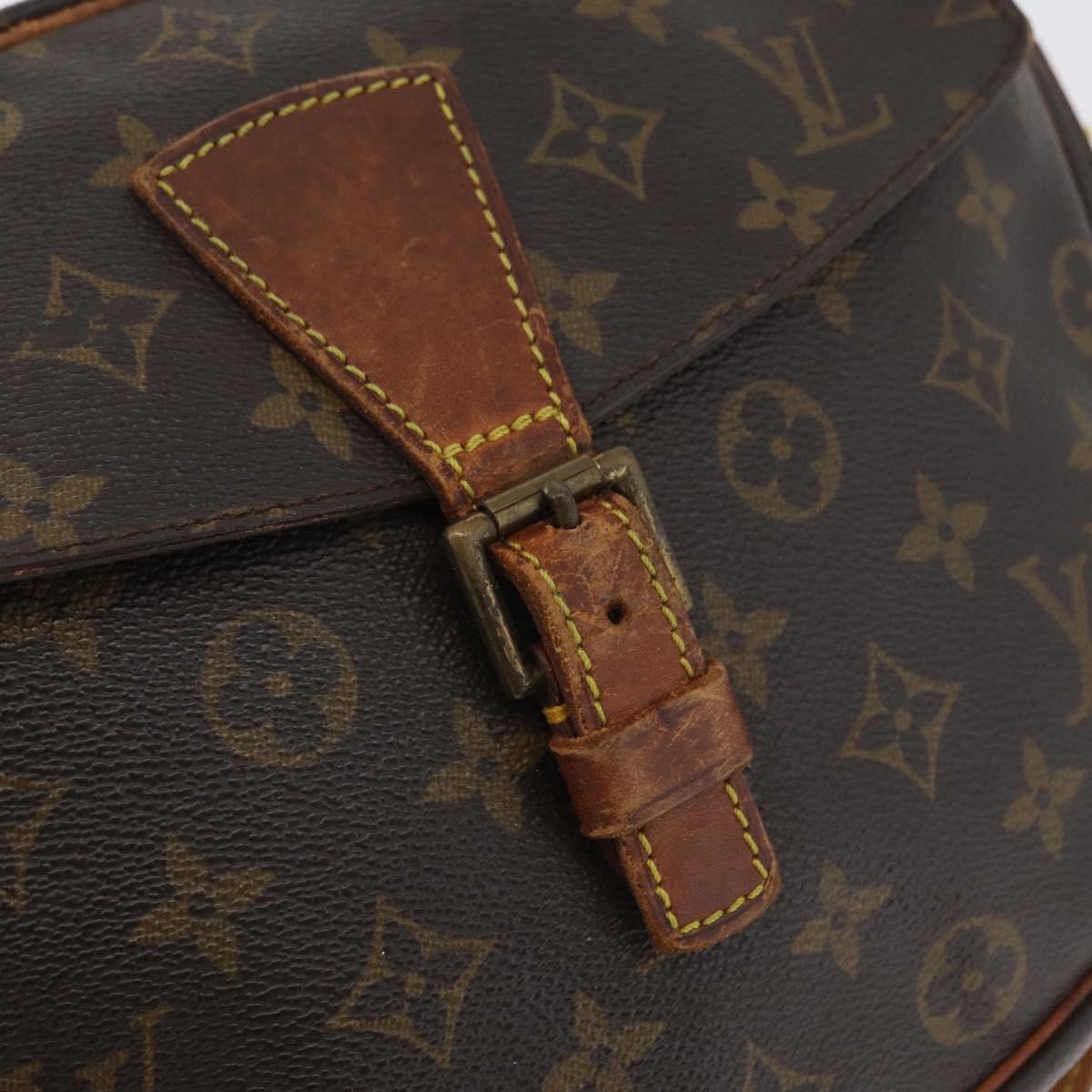 LOUIS VUITTON Monogram Jeune Fille GM Shoulder Bag M51225 LV Auth LNZ985