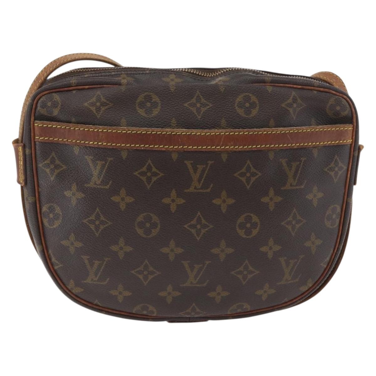 LOUIS VUITTON Monogram Jeune Fille GM Shoulder Bag M51225 LV Auth LNZ985