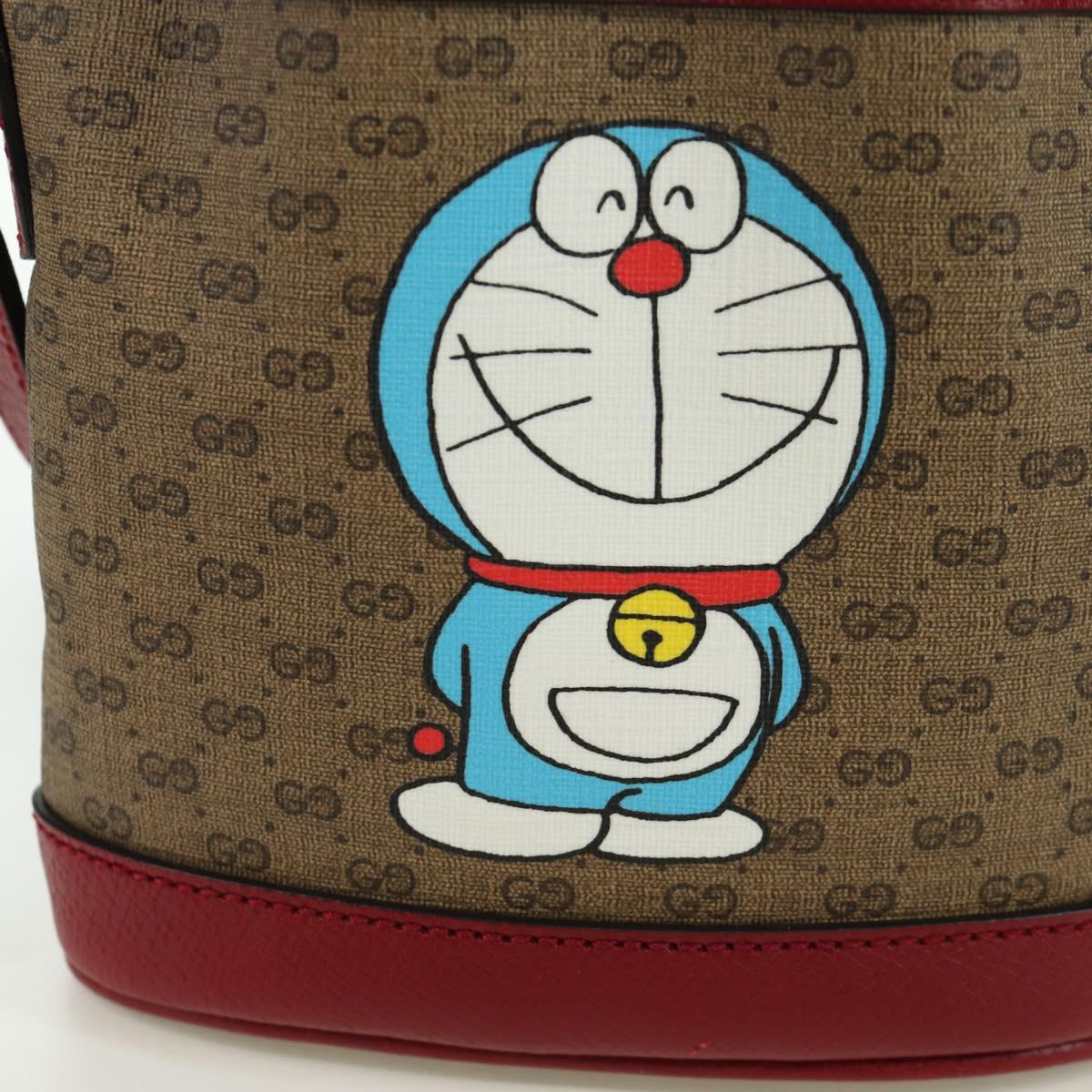 GUCCI Micro GG Supreme Fujiko-Pro Bag PVC Beige Gold 647801 Auth LNZ989SAM