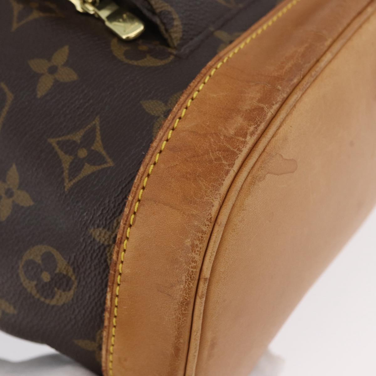 LOUIS VUITTON Monogram Montsouris MM Backpack M51136 LV Auth LNZ990A