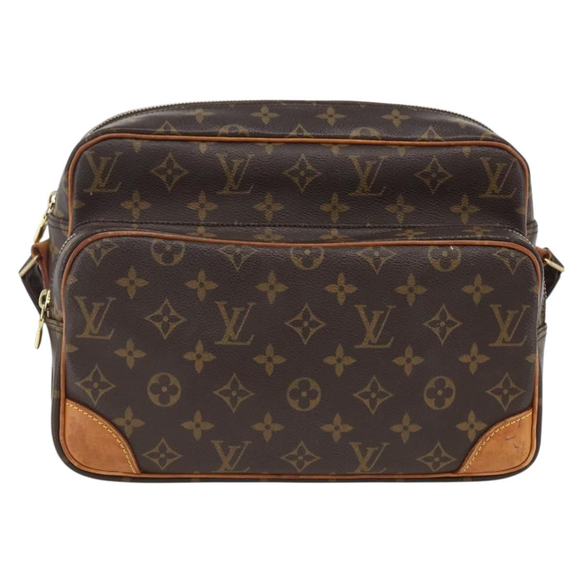 LOUIS VUITTON Monogram Nile Shoulder Bag M45244 LV Auth LNZ997A