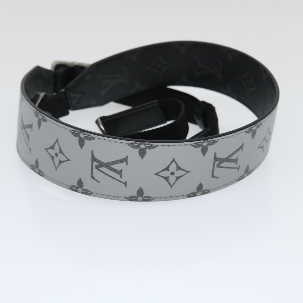 LOUIS VUITTON Eclipse Split Keepall Bandouliere 50 Boston Bag M43817 Auth 67489S