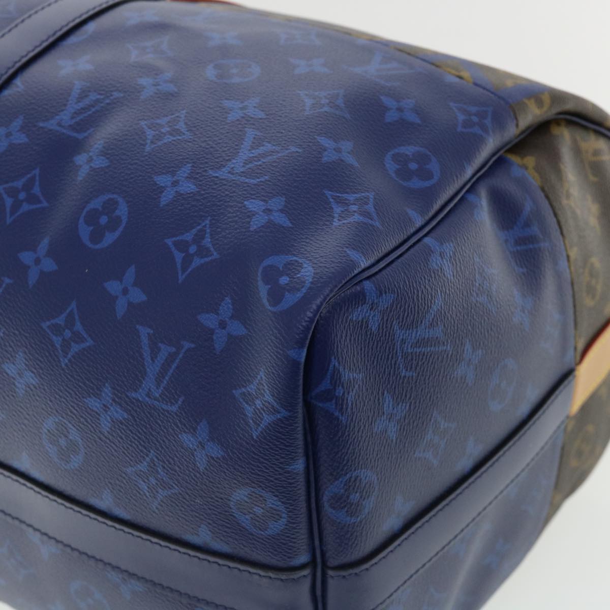 LOUIS VUITTON Monogram split Keepall Bandouliere 50 Boston Bag M43861 67497S