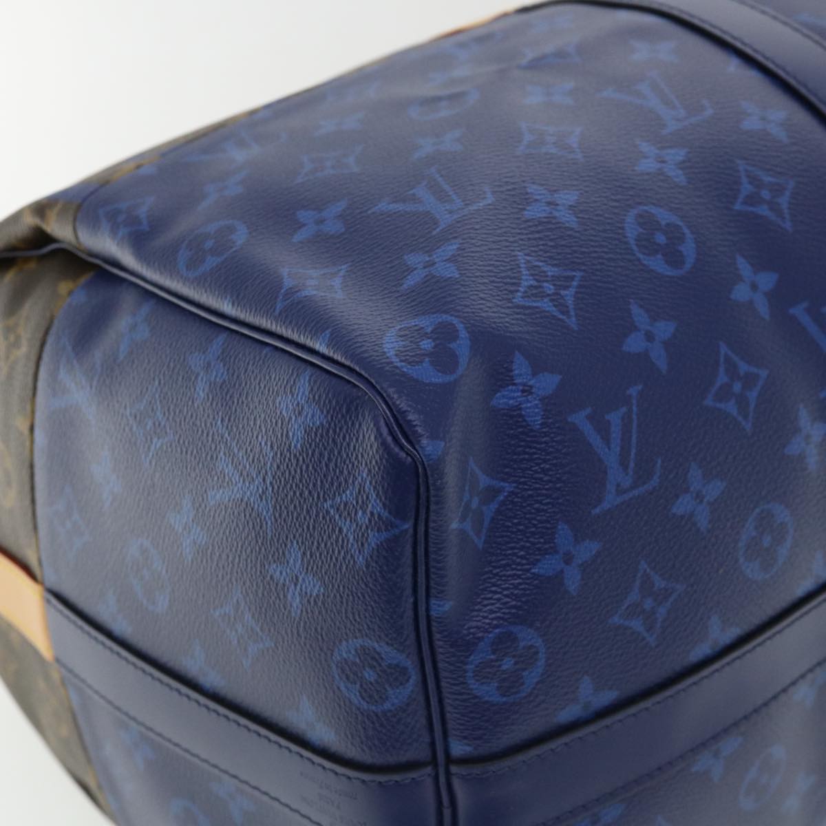 LOUIS VUITTON Monogram split Keepall Bandouliere 50 Boston Bag M43861 67497S