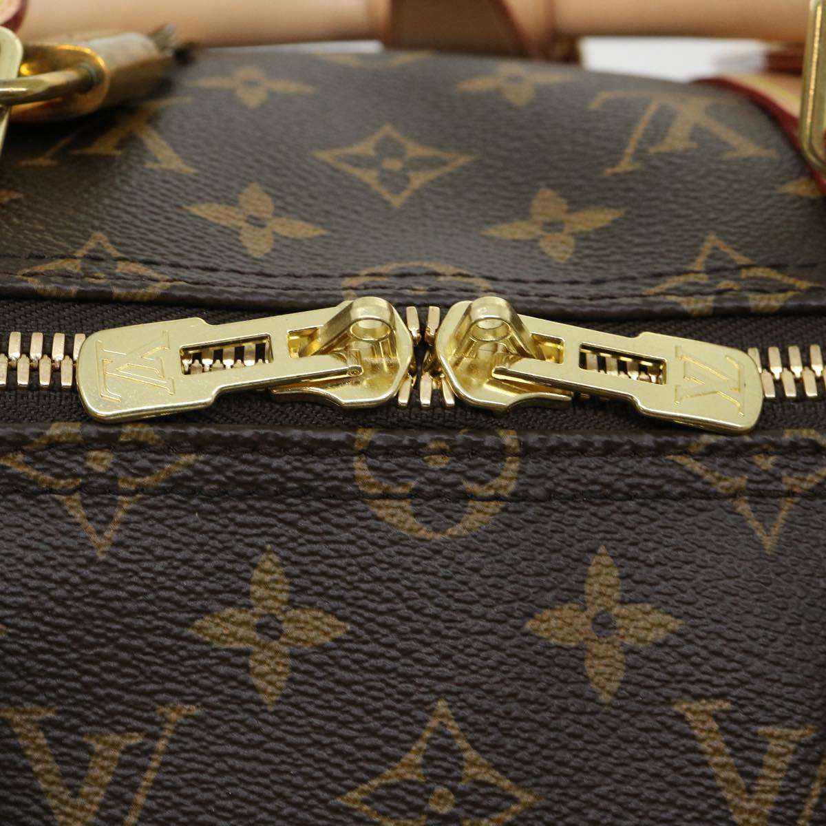 LOUIS VUITTON Monogram split Keepall Bandouliere 50 Boston Bag M43861 67497S