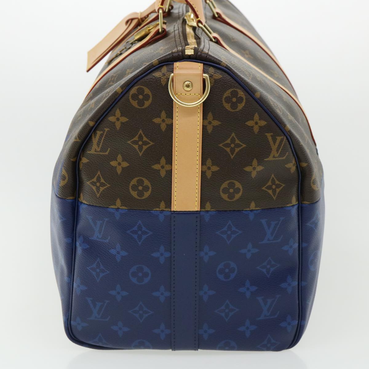 LOUIS VUITTON Monogram split Keepall Bandouliere 50 Boston Bag M43861 67497S