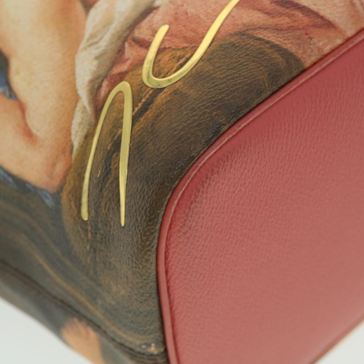 LOUIS VUITTON Masters Collection Neverfull MM Tote BOUCHER Pink M43357 LV 67499SAM