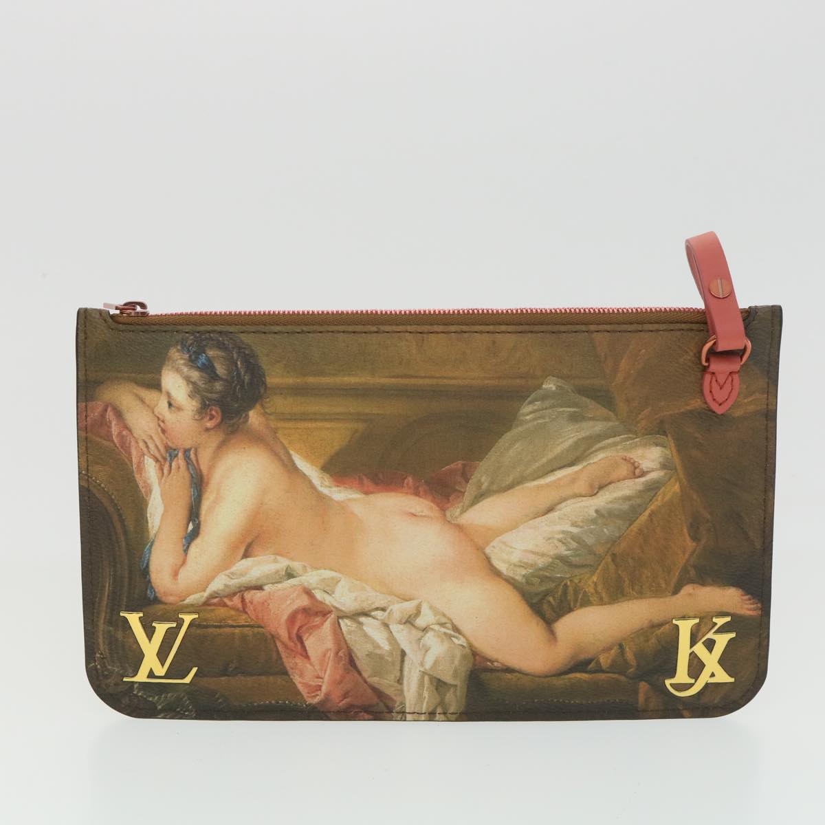 LOUIS VUITTON Masters Collection Neverfull MM Tote BOUCHER Pink M43357 LV 67499SAM