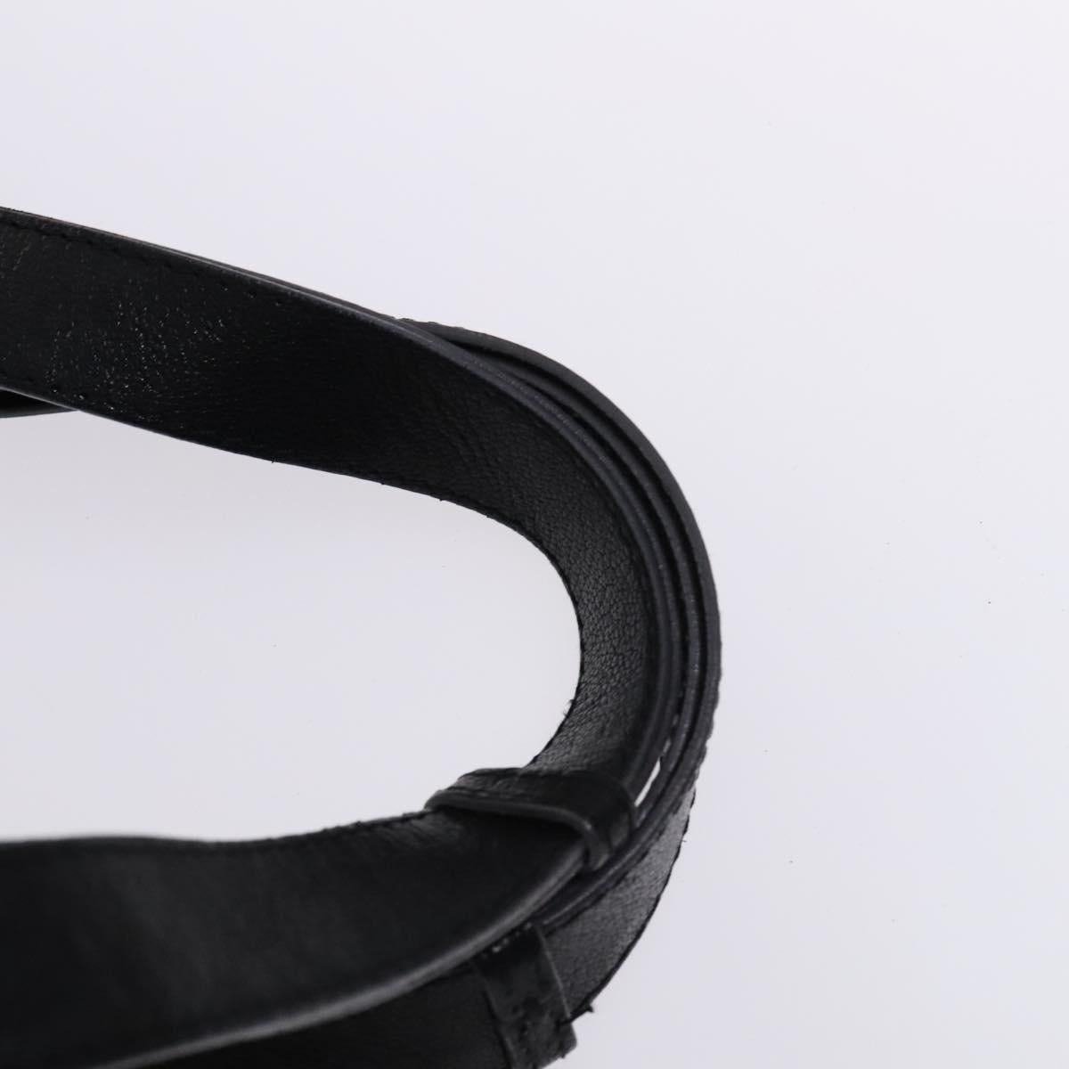 Chloe Hand Bag Leather 3Set Brown Black Auth mr1113