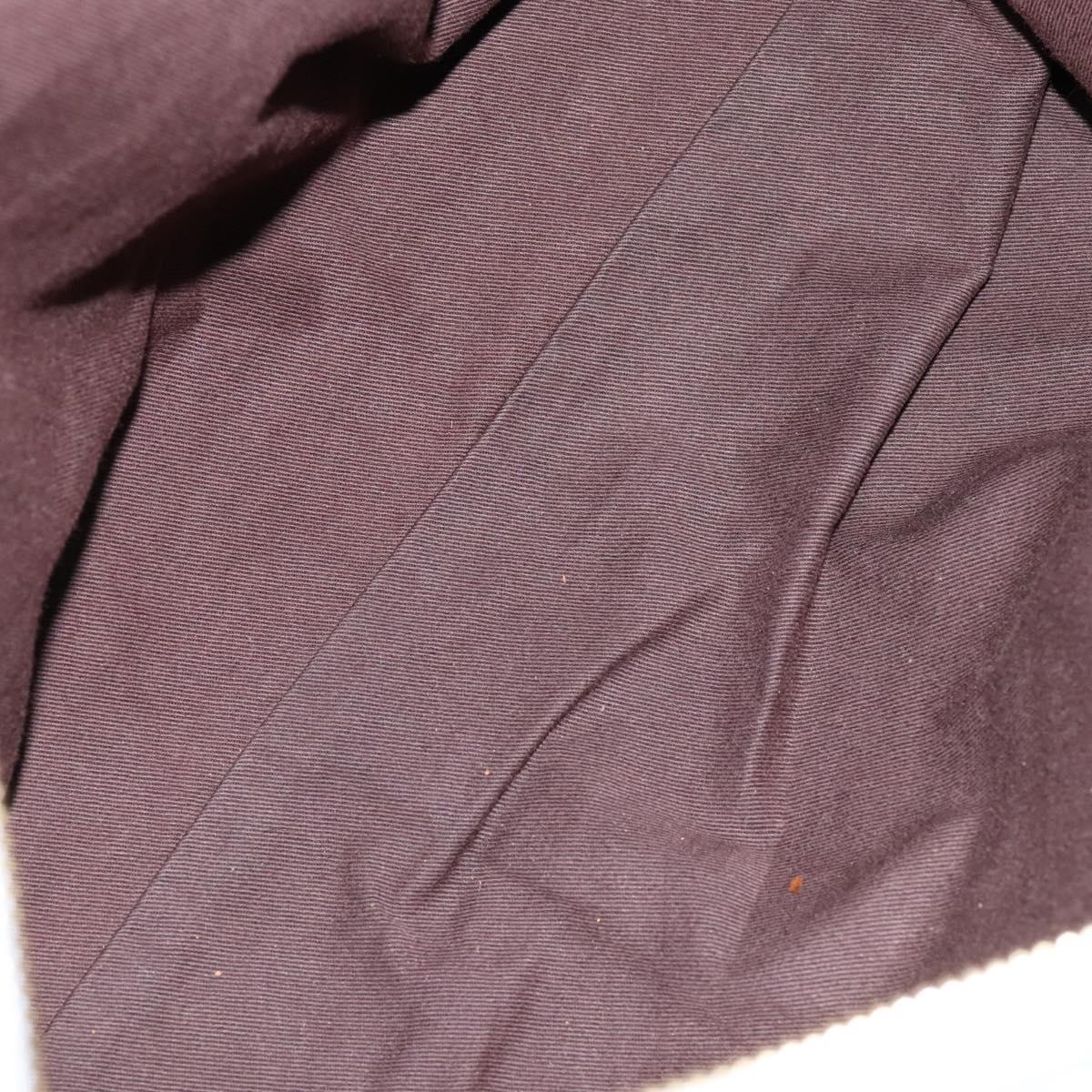 Chloe Hand Bag Leather 3Set Brown Black Auth mr1113