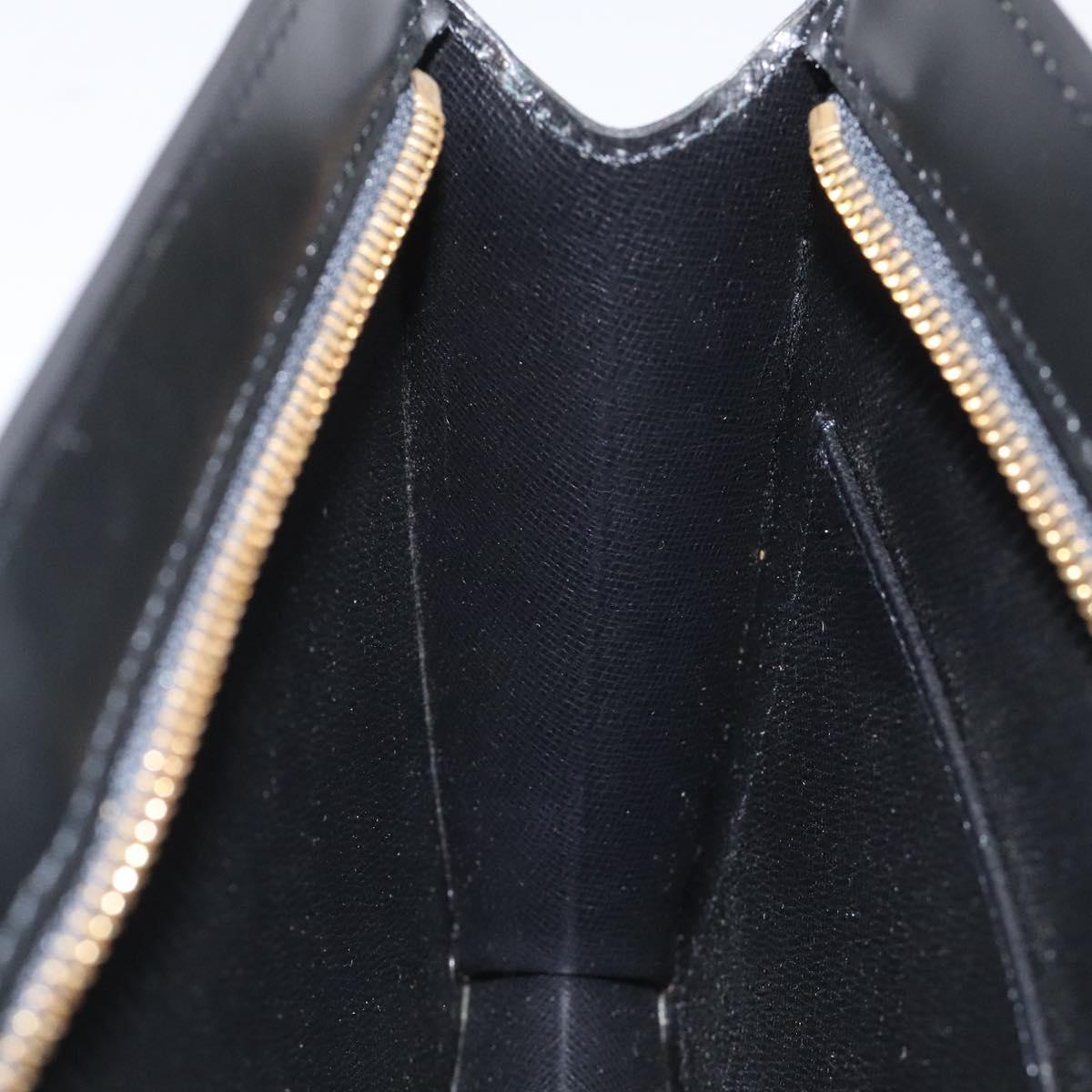 LOUIS VUITTON Epi Pochette Homme Clutch Bag Black Noir M52522 LV Auth mr1120