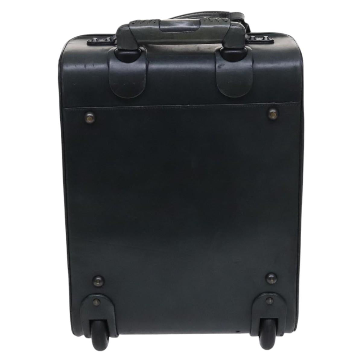 BALENCIAGA Suitcase Leather Khaki Auth mr1172