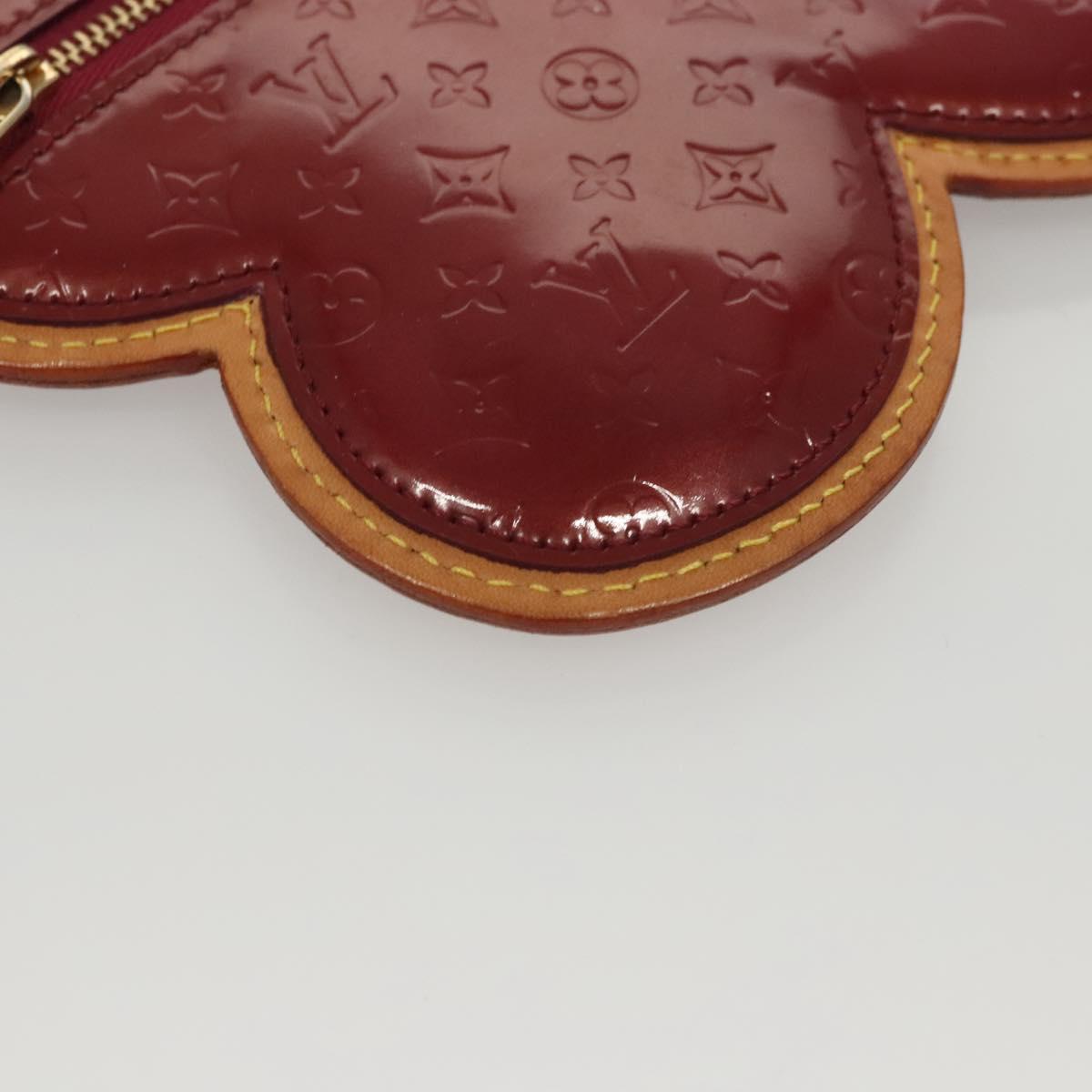 LOUIS VUITTON Vernis Pochette Papillon Shoulder Bag Purple M92270 LV Auth mr1177