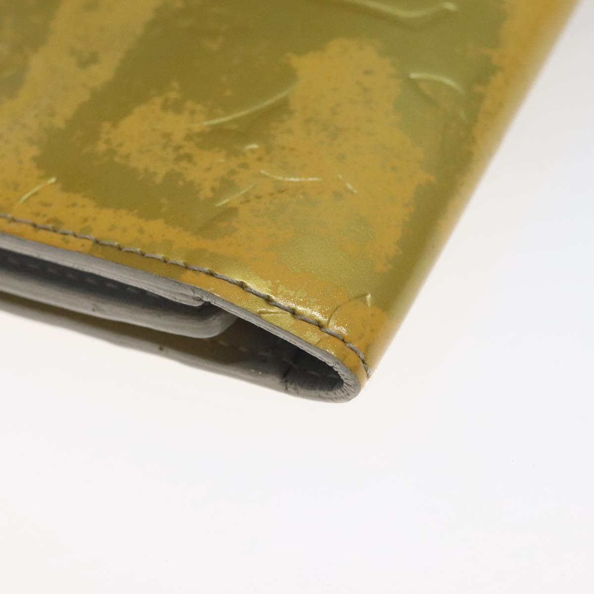 LOUIS VUITTON Monogram Vernis Walker Gris M91031 LV Auth mr1304