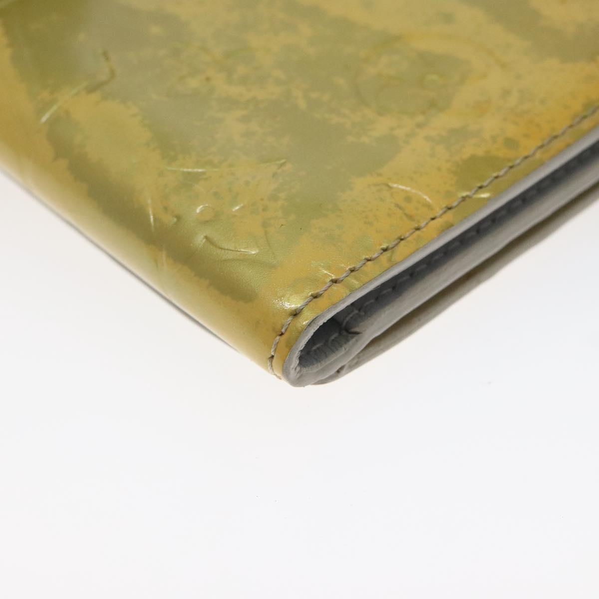 LOUIS VUITTON Monogram Vernis Walker Gris M91031 LV Auth mr1304