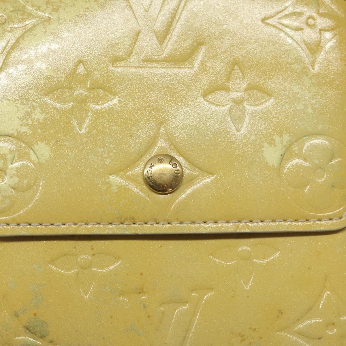 LOUIS VUITTON Monogram Vernis Walker Gris M91031 LV Auth mr1304