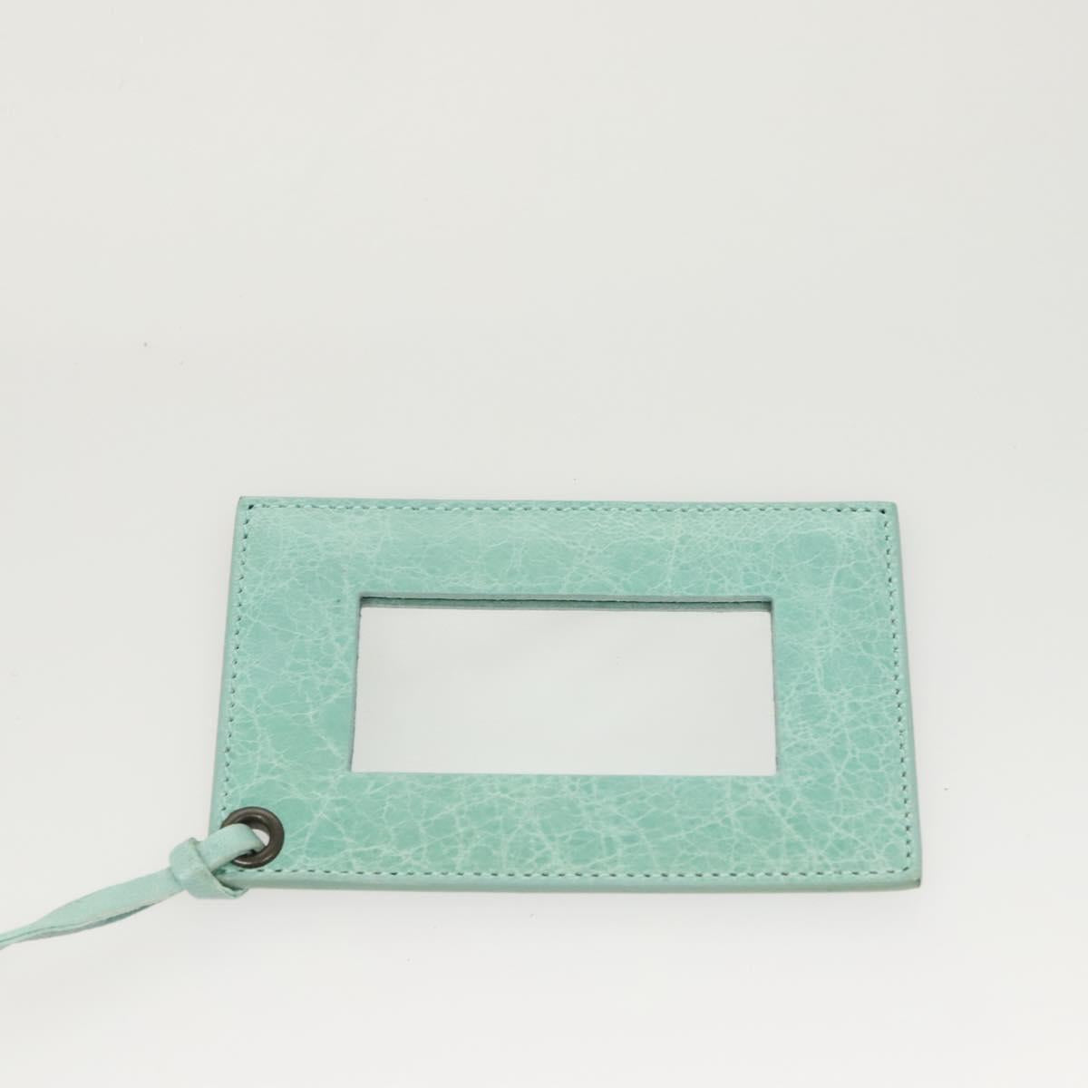 BALENCIAGA City Hand Bag Leather Green Auth mr1307