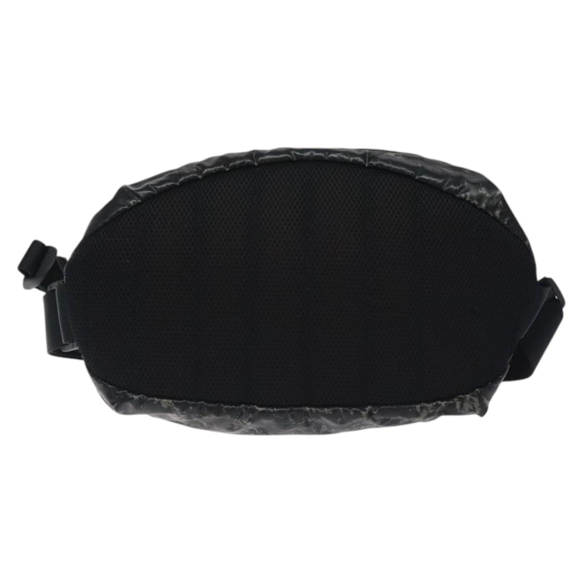 CHANEL Sports Waist Bag Nylon Black CC Auth mr1323