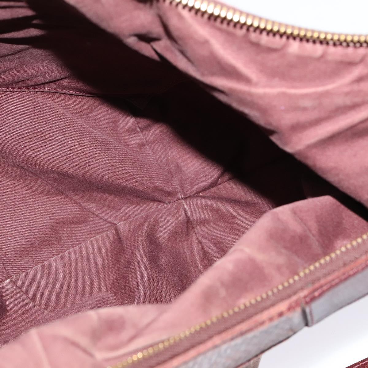 LOUIS VUITTON Monogram Idylle Rhapsody MM Shoulder Bag Sepia M40405 Auth mr1341