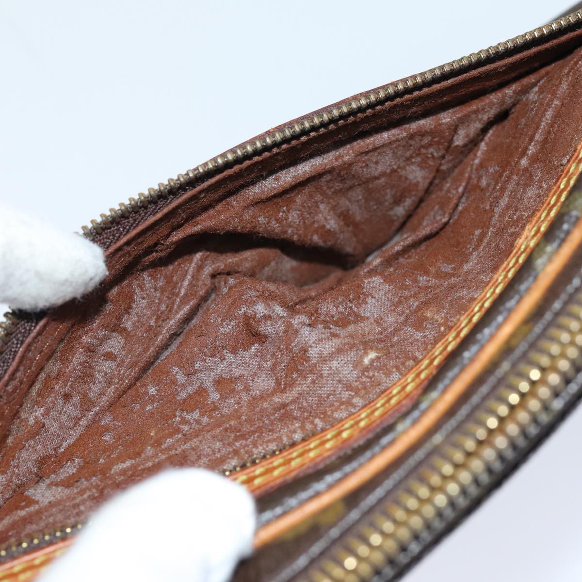 LOUIS VUITTON Monogram Marly Dragonne GM Clutch Bag M51825 LV Auth mr136