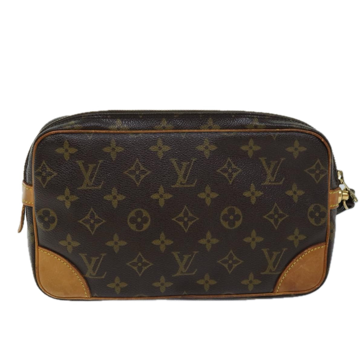 LOUIS VUITTON Monogram Marly Dragonne GM Clutch Bag M51825 LV Auth mr136