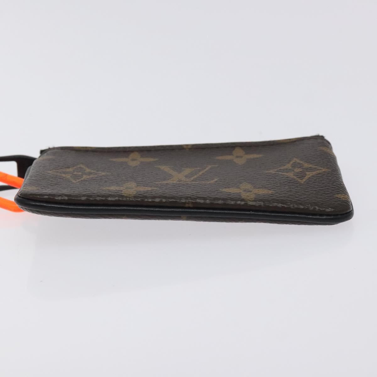 LOUIS VUITTON Monogram Solar Powered Ray Pochette Cles M44487 LV Auth mr1436