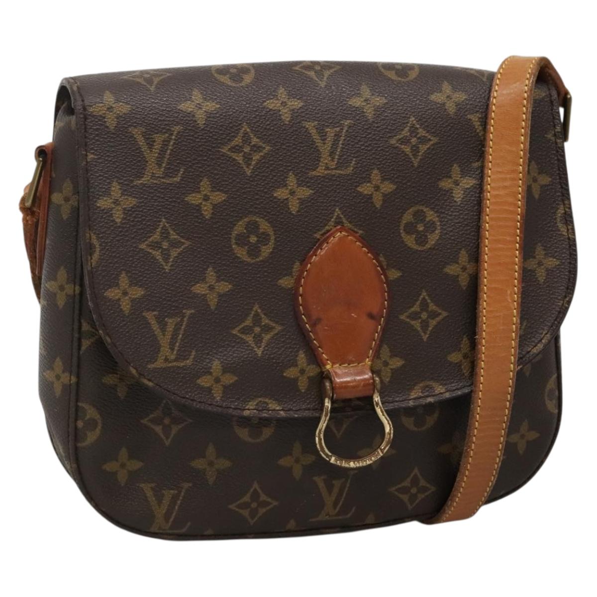 LOUIS VUITTON Monogram Monogram Saint Cloud GM Bag M51242 LV Auth mr1485
