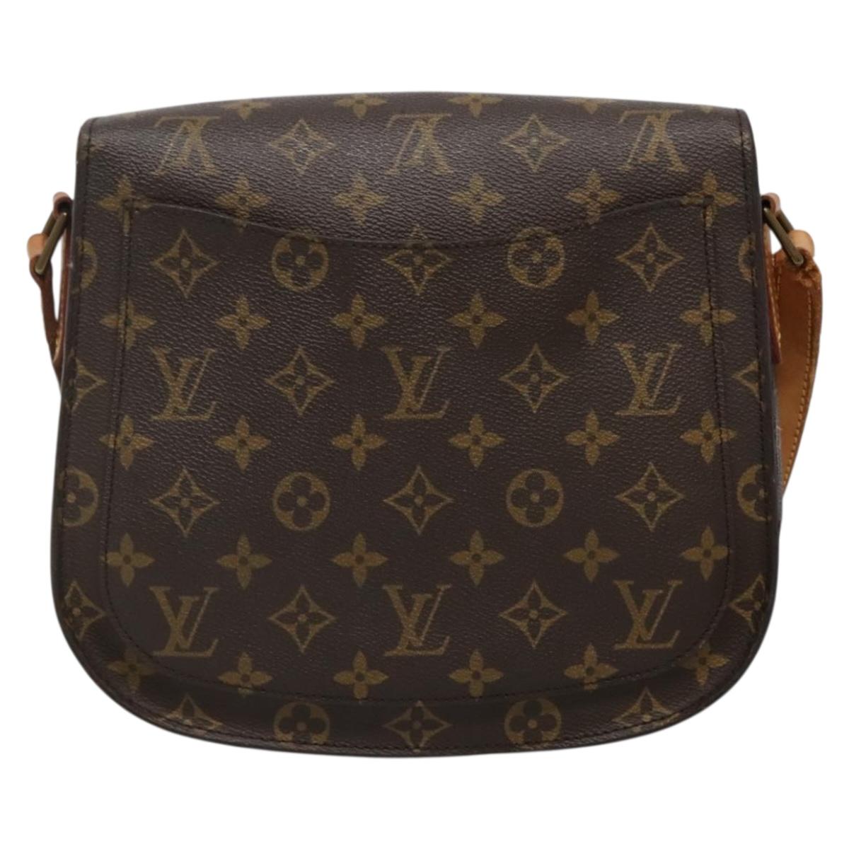 LOUIS VUITTON Monogram Monogram Saint Cloud GM Bag M51242 LV Auth mr1485