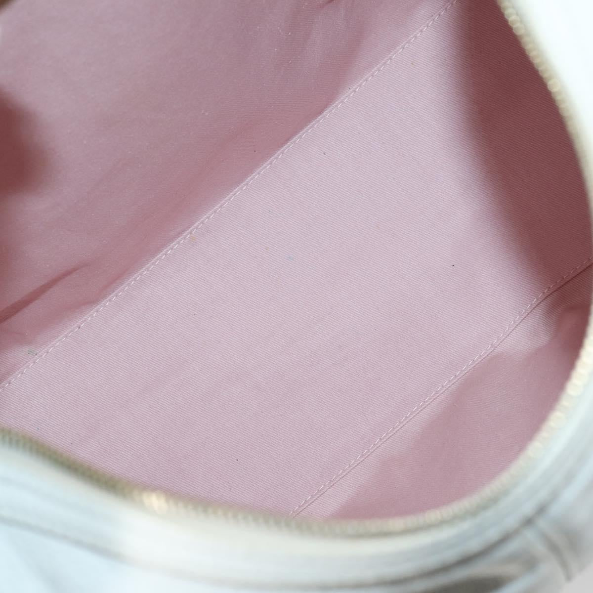 BALLY Shoulder Bag Leather White Auth mr1501