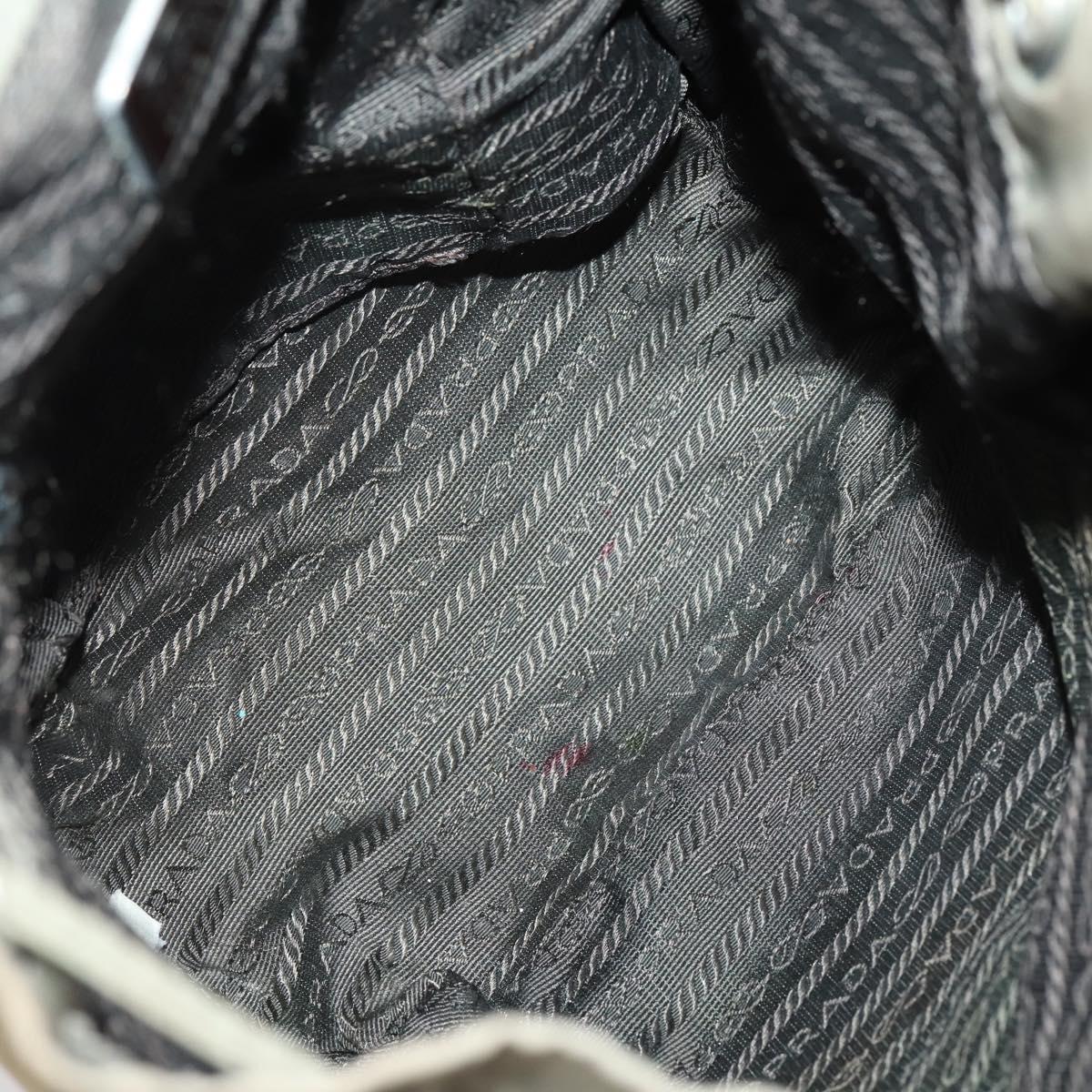 PRADA Hand Bag Nylon 2 Set Red Khaki Auth mr1528