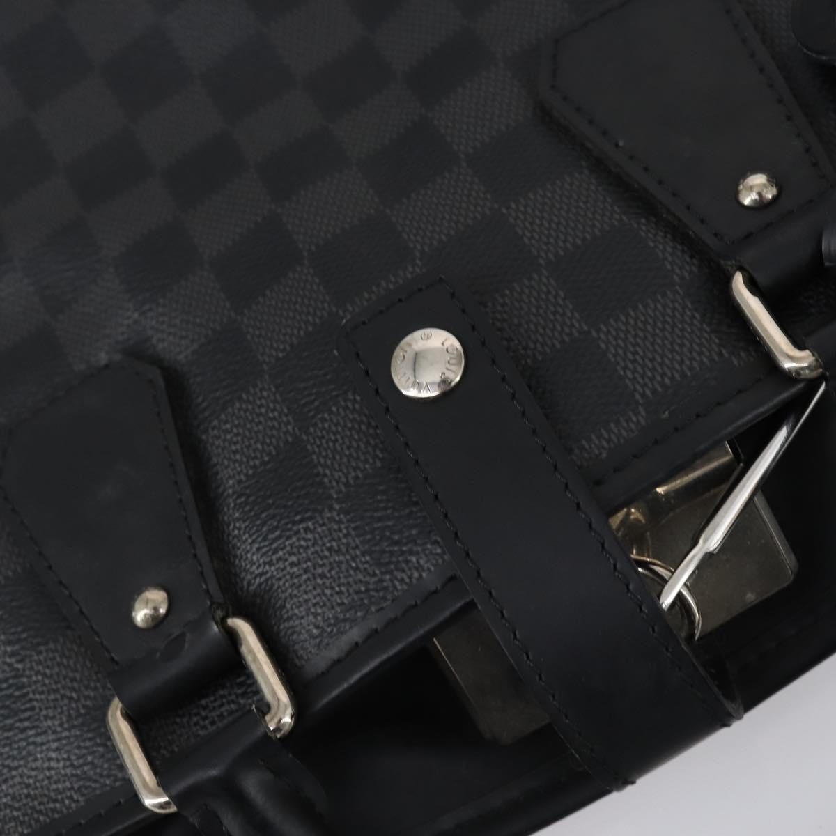 LOUIS VUITTON Damier Graphite Housse Porte Habits Garment N48230 LV Auth mr1561