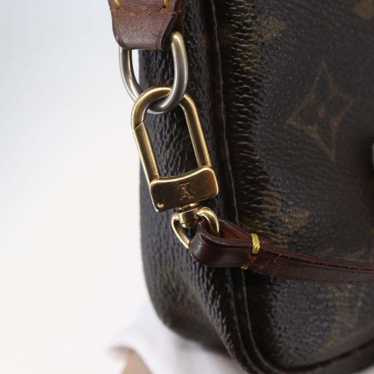 LOUIS VUITTON Monogram Pochette Accessoires Pouch M51980 LV Auth mr1568